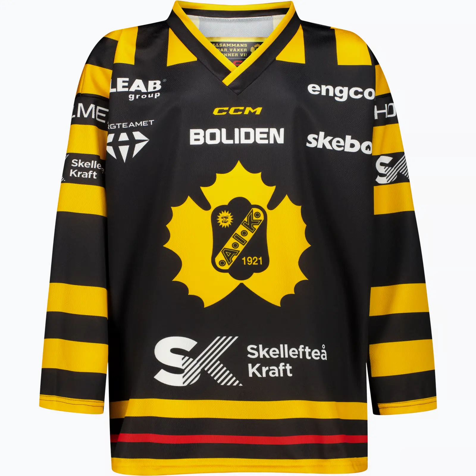 Skellefteå AIK:s svarta hemmatröja